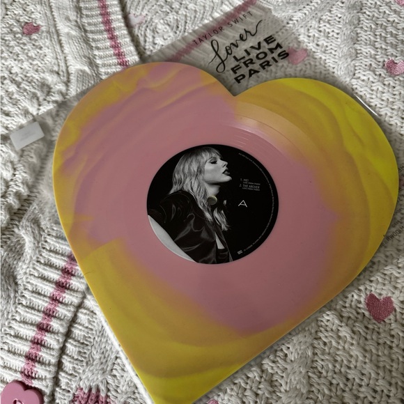 Taylor Swift Lover Cardigan & Lover Live From Paris Vinyl Record Bundle NEW